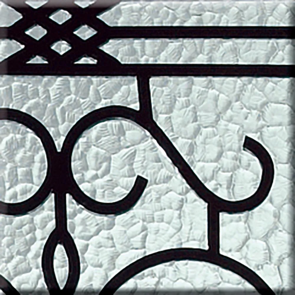36 in. x 80 in. 3/4 Lite Sanibel Primed Steel Prehung Left-Hand Inswing Front Door w/Brickmould