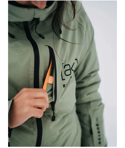 Burton Women's [ak] Embark Gore-Tex 2L Jacket Hedge Green 2024