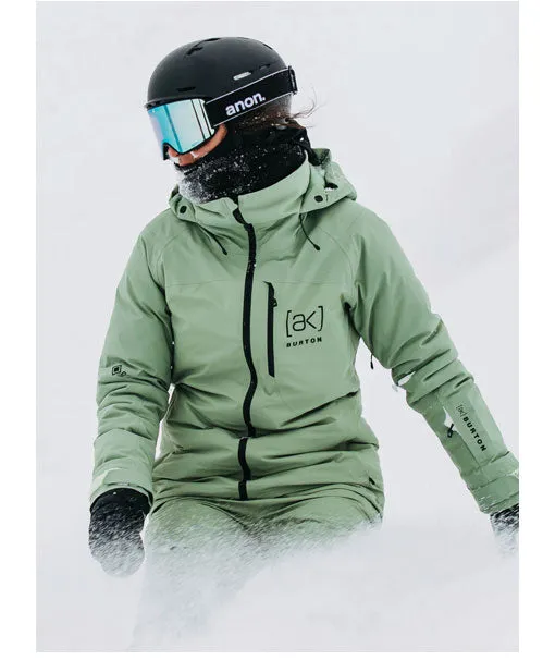 Burton Women's [ak] Embark Gore-Tex 2L Jacket Hedge Green 2024
