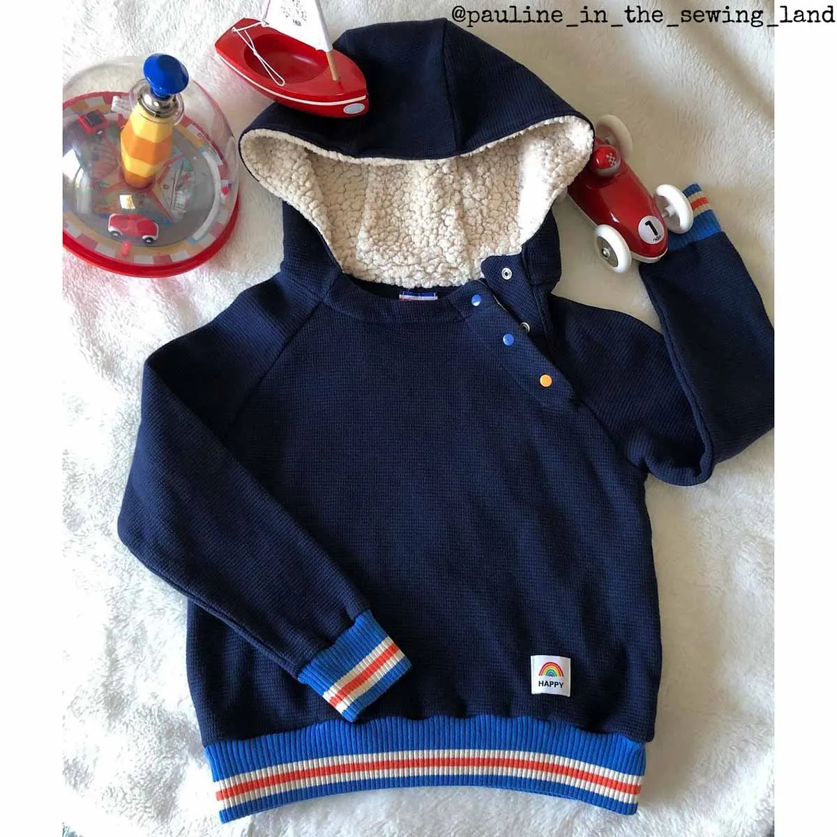 CHARLIE hoodie - Unisex 3/12Y - Paper Sewing Pattern