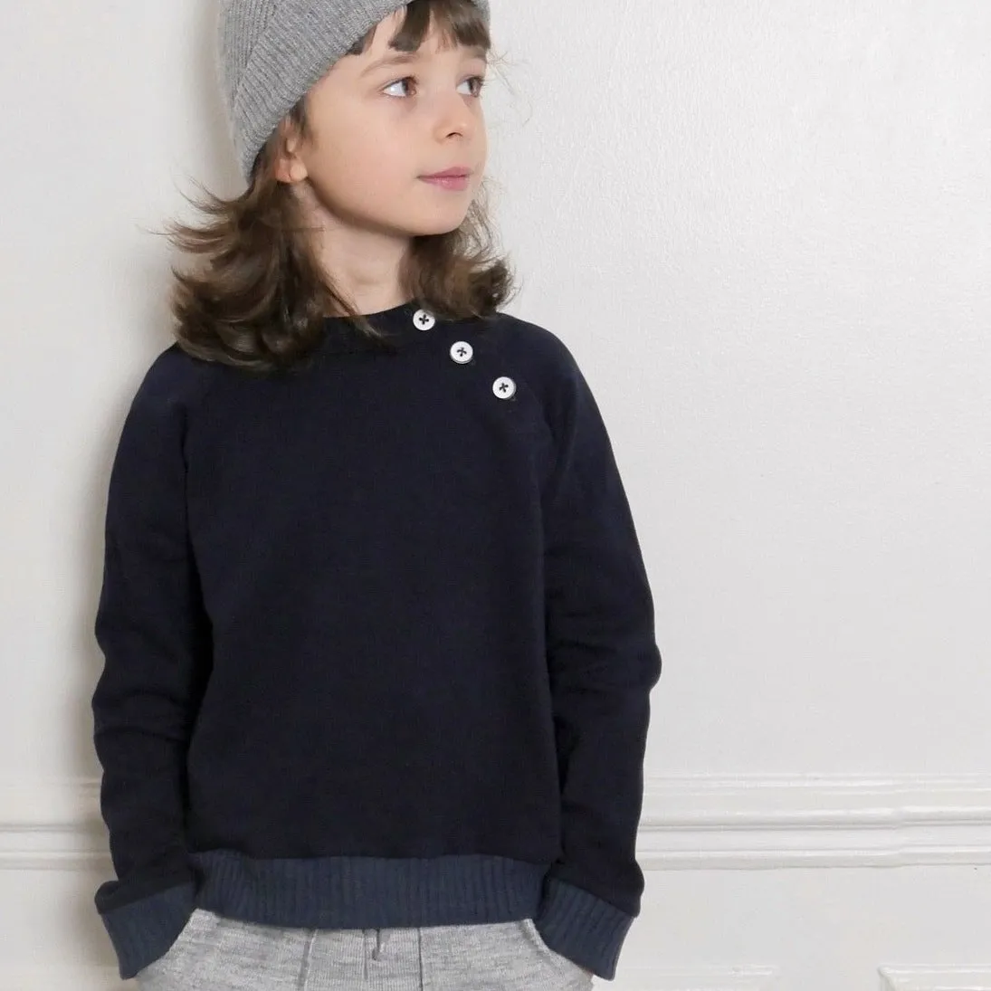 CHARLIE hoodie - Unisex 3/12Y - Paper Sewing Pattern