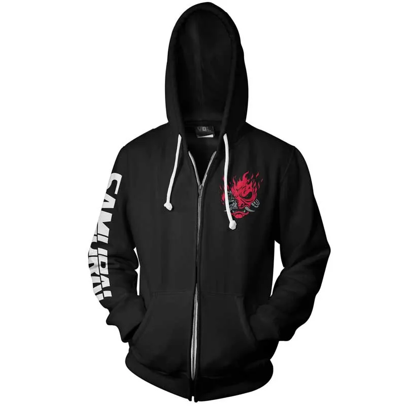 Cyberpunk Samurai Hoodies Jacket Game Cyberpunk 2077 3D Hoody Pants Sportwear