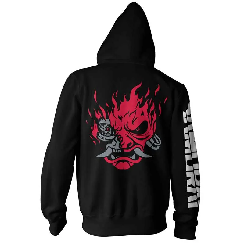 Cyberpunk Samurai Hoodies Jacket Game Cyberpunk 2077 3D Hoody Pants Sportwear
