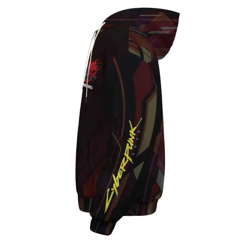 Cyberpunk Samurai Hoodies Jacket Game Cyberpunk 2077 3D Hoody Pants Sportwear