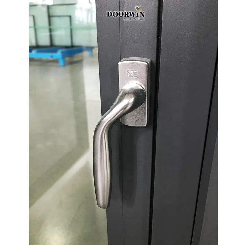 Doorwin 2021Hot Sale Energy Saving Hollow Glass Insulated Windows House Window Design Outswinging Casement Window