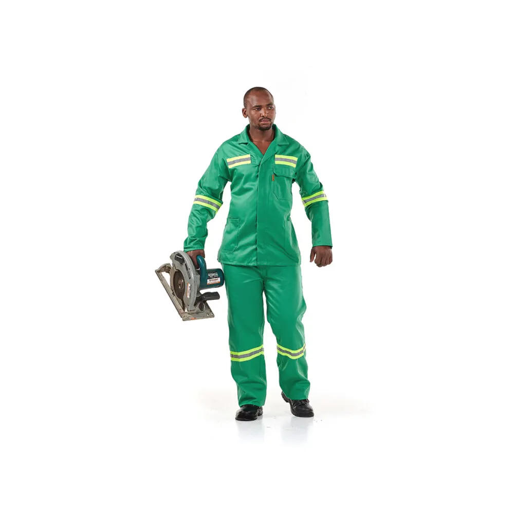 DROMEX CONTI JACKET FLAME RETARDANT D59  COLOUR-FERN GREEN SIZE 50