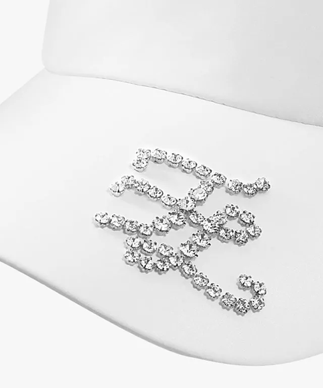 FAIRLIAR Crystal Logo Ribbon Visor - 2 Colors