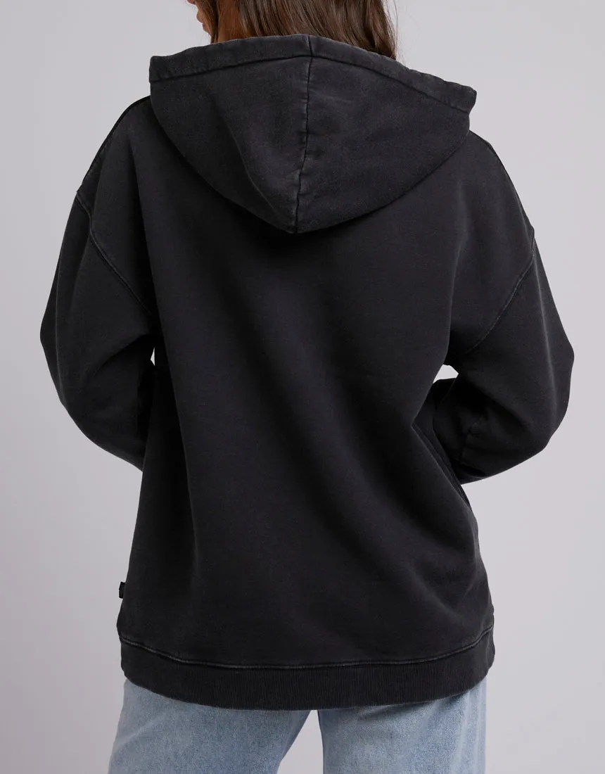 Fearless Fly Hoodie Washed Black