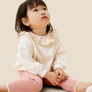 Floral Frilled Oversized Sweatshirt