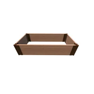 Frame It All | Tool-Free Classic Sienna Raised Garden Bed 4' X 4' X 11”