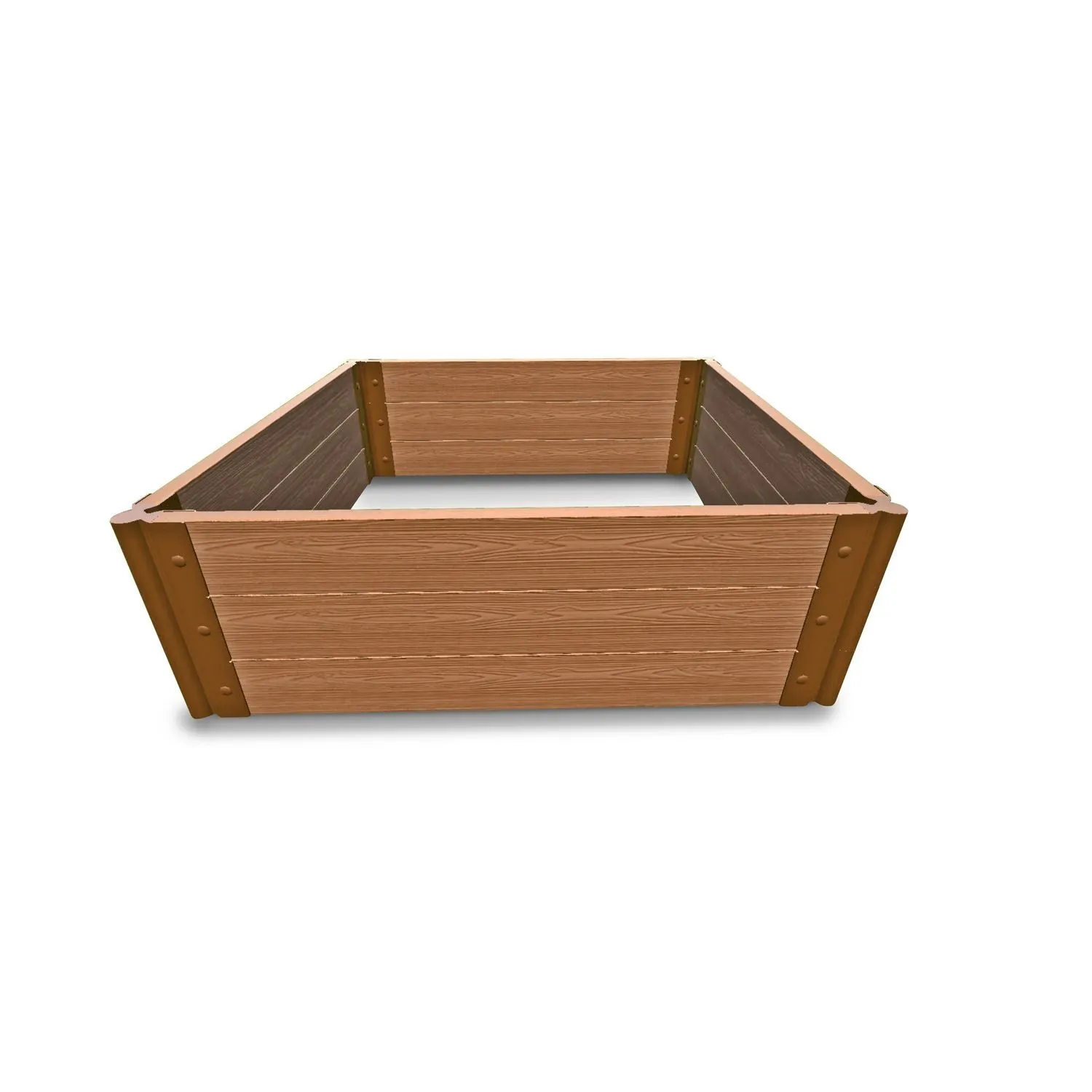 Frame It All | Tool-Free Classic Sienna Raised Garden Bed 4' X 4' X 16.5”