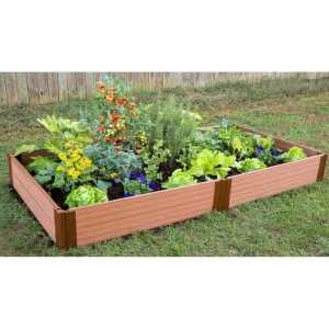 Frame It All | Tool-Free Classic Sienna Raised Garden Bed 4' X 8' X 11”