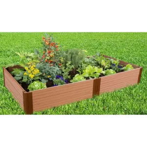 Frame It All | Tool-Free Classic Sienna Raised Garden Bed 4' X 8' X 16.5"