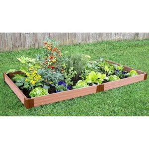 Frame It All | Tool-Free Classic Sienna Raised Garden Bed 4' X 8' X 5.5”