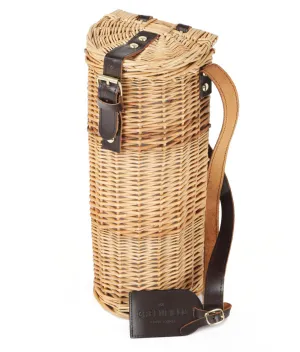 Greenfield Collection Deluxe Willow Wine Cooler Hamper