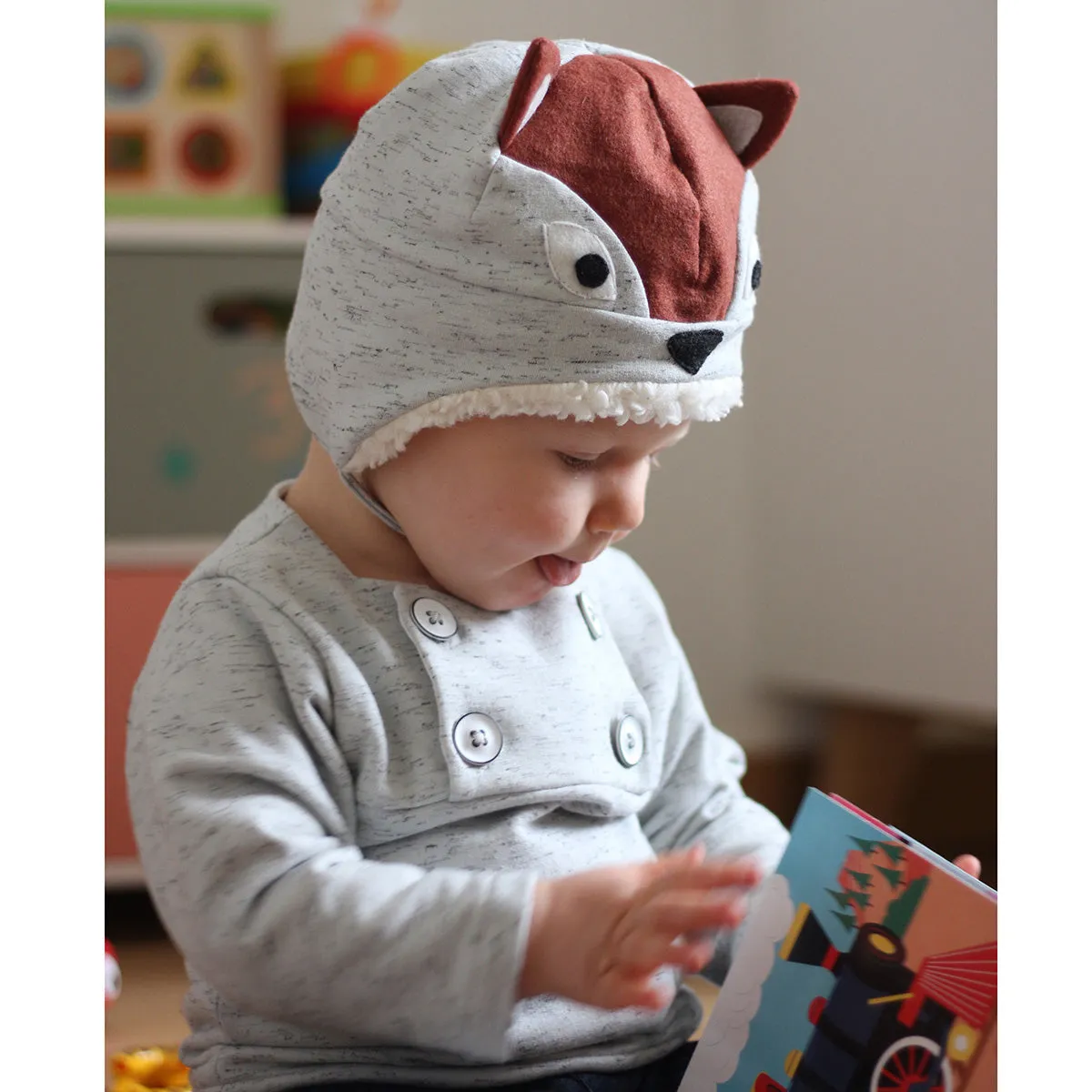 HUGO sweatshirt   hat set - Baby 6M/4Y - Paper Sewing Pattern