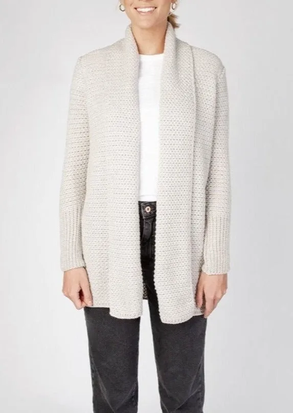 IrelandsEye Women's Kilcoole Coatigan | Silver Marl