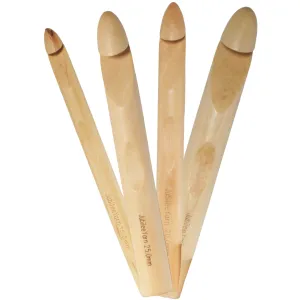 Jumbo Bamboo Crochet Hooks