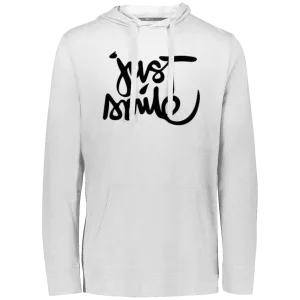 Just Smile Unisex Eco Triblend T-Shirt Hoodie