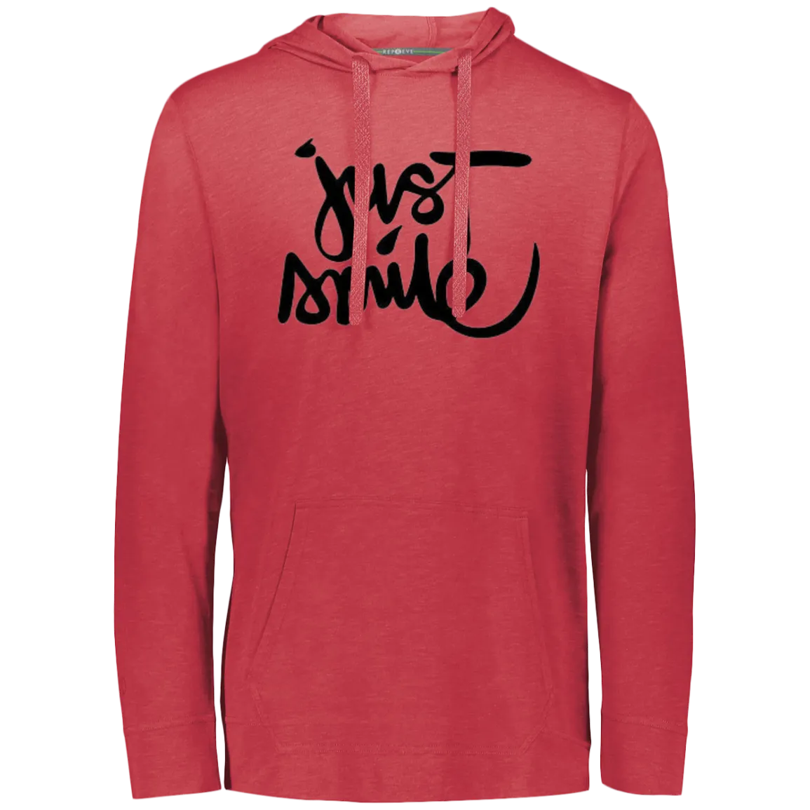 Just Smile Unisex Eco Triblend T-Shirt Hoodie
