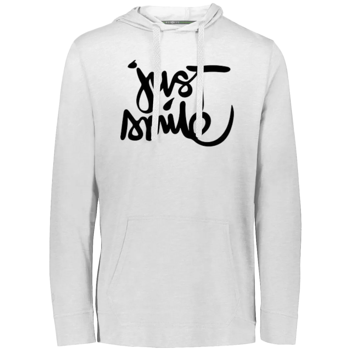 Just Smile Unisex Eco Triblend T-Shirt Hoodie