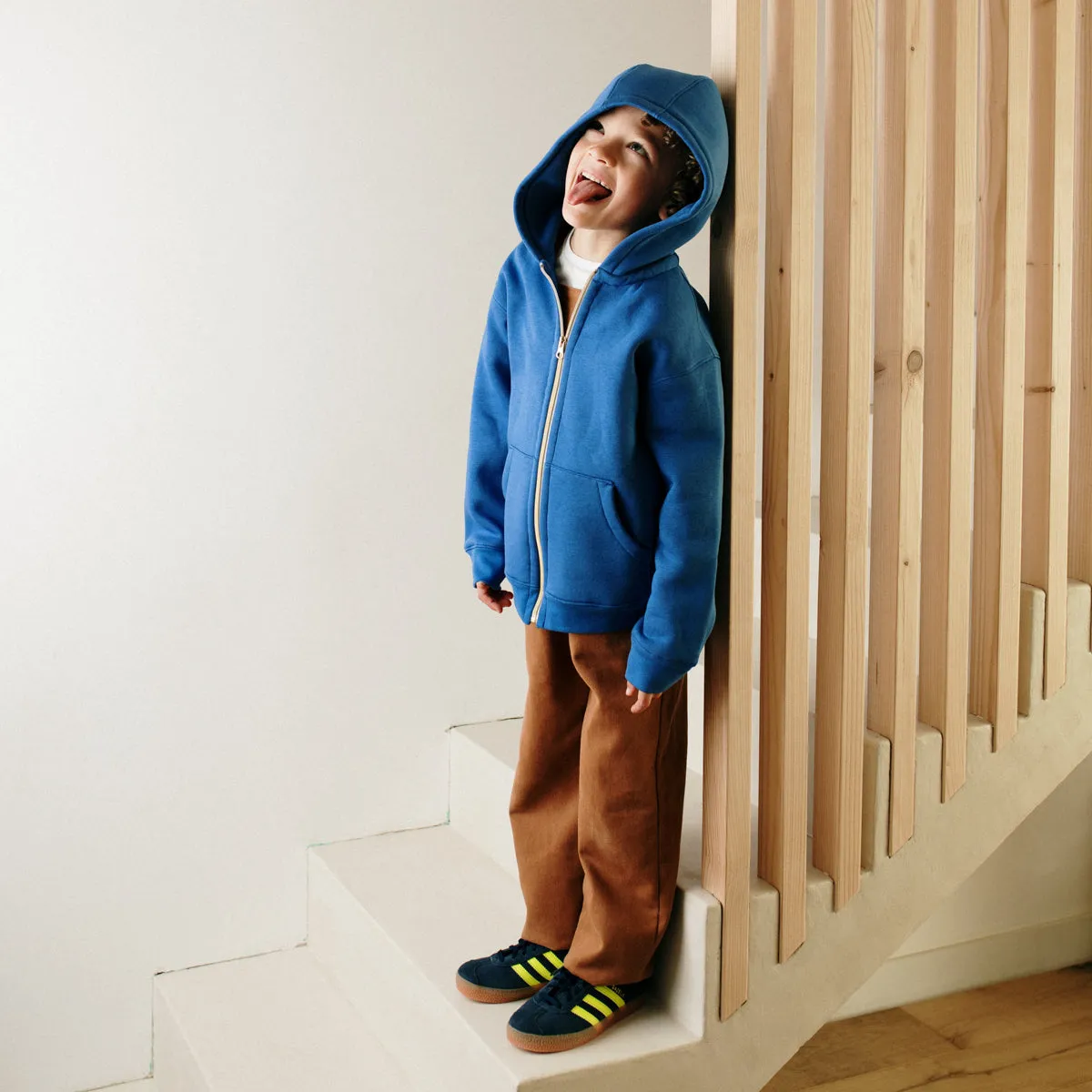 LIVERPOOL zip-up sweatshirt - 3/12y - Paper Sewing Pattern
