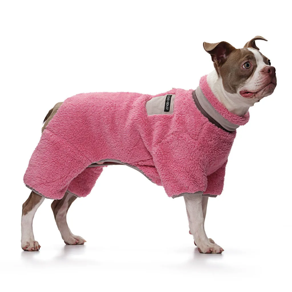 Love Thy Beast Tulip Teddy Bear Sherpa Onesie
