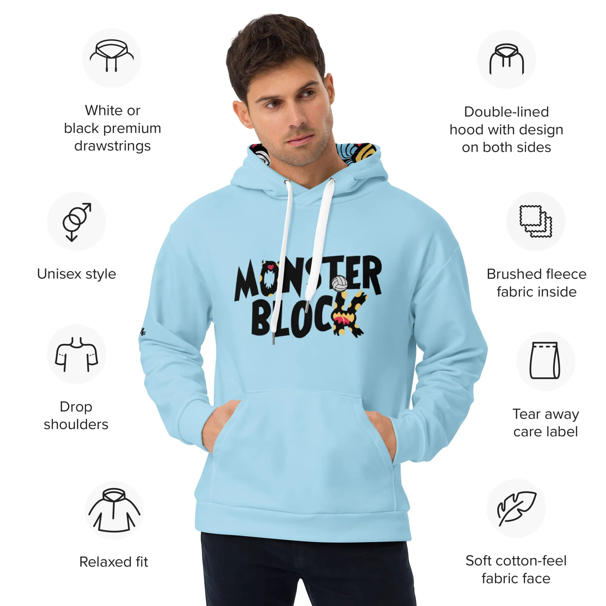 Monster Block Hoodie