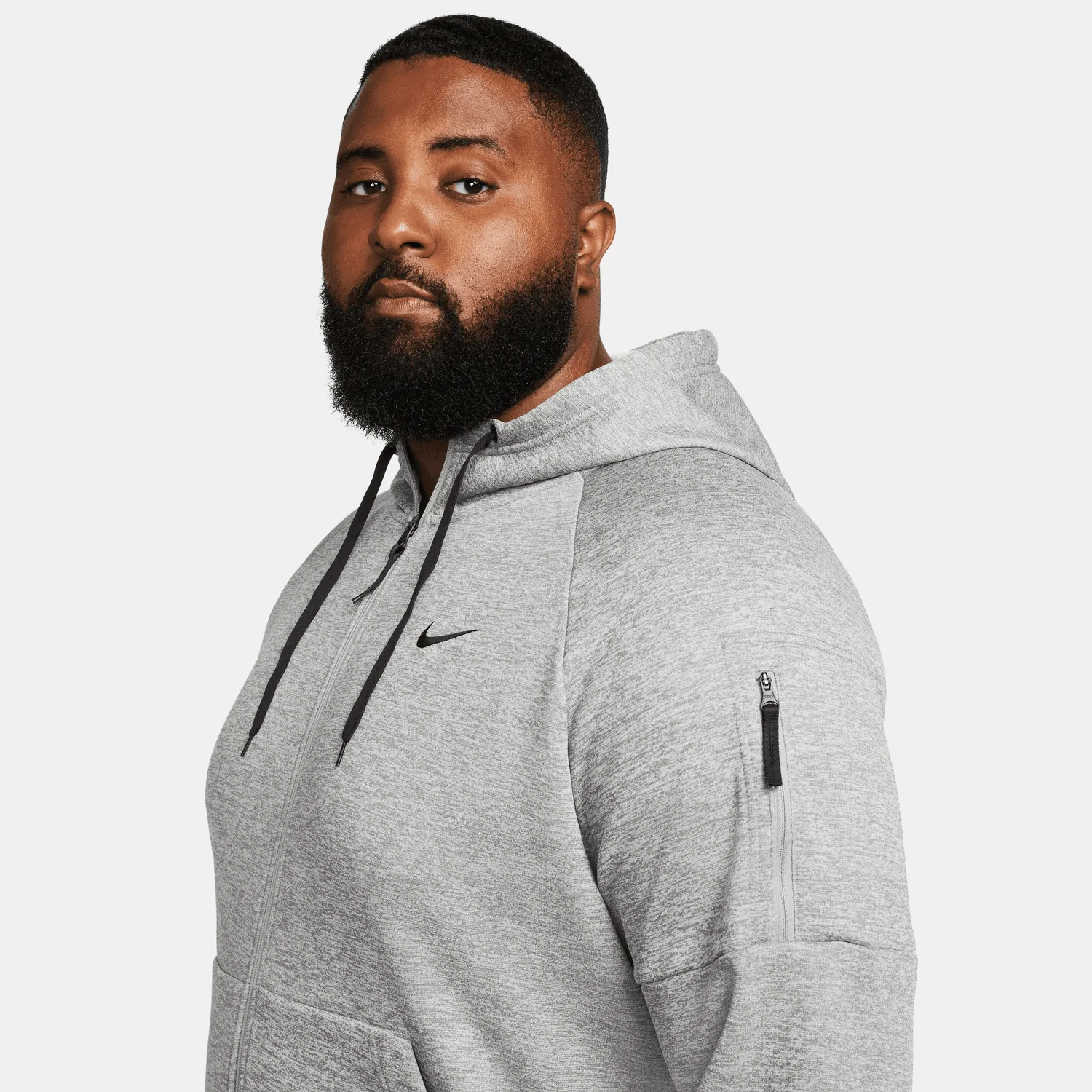 Nike Golf Men's Therma-FIT Full-Zip Hooded Fitness Top DQ4830