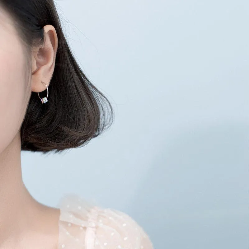 Scintillating Tesseract Hoops