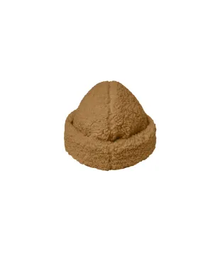 Shearling Beanie | Brass