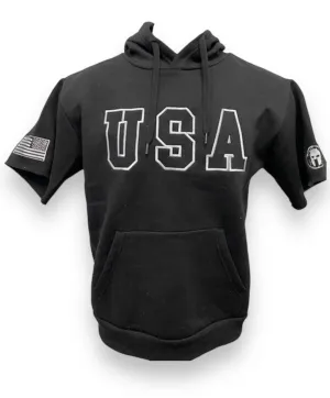 Spartan USA Short Sleeve Hoodies - Various Colors