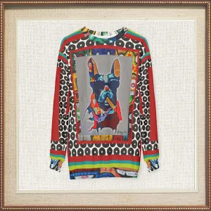 The Hipster Dog Graffiti Art Unisex Sweatshirt