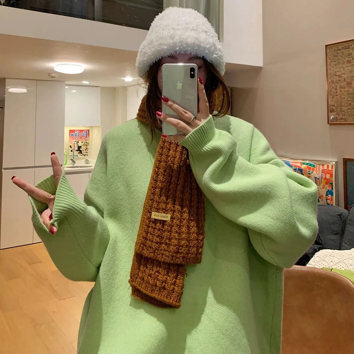 TIA Basic Cozy Winter Sweater