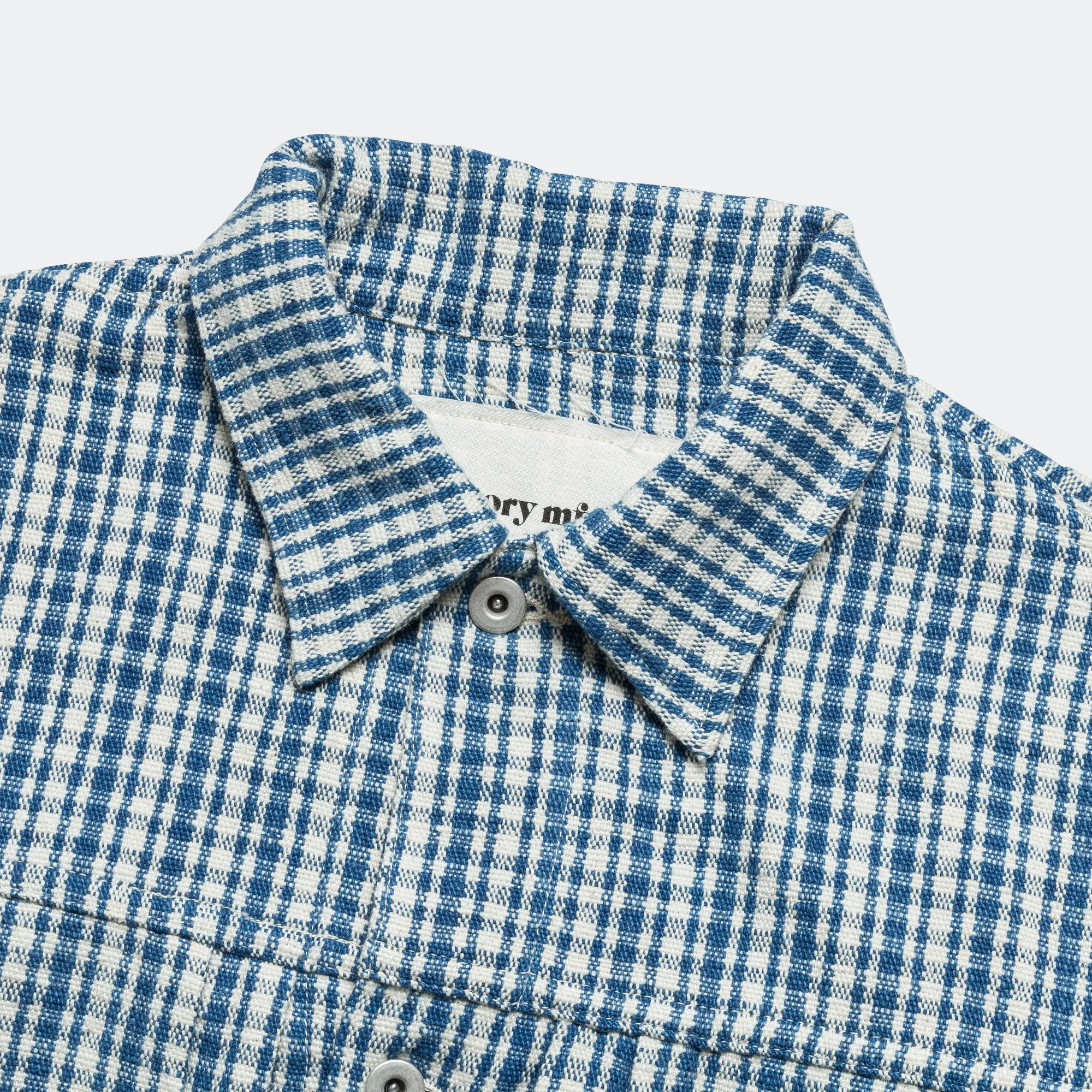 Tuesday Jacket - Indigo Check Handloom