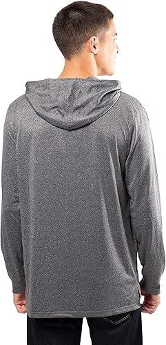 Ultra Game NBA Official Men’s Super Soft Lightweight Pullover Hoodie Sweatshirt - Unisex, Portland Trail Blazers, Heather Charcoal|Portland Trail Blazers