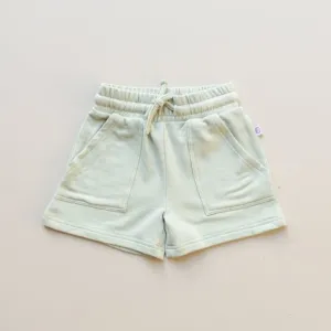 Weekender Sweat Shorts - Woman - Bamboo French Terry - Sage