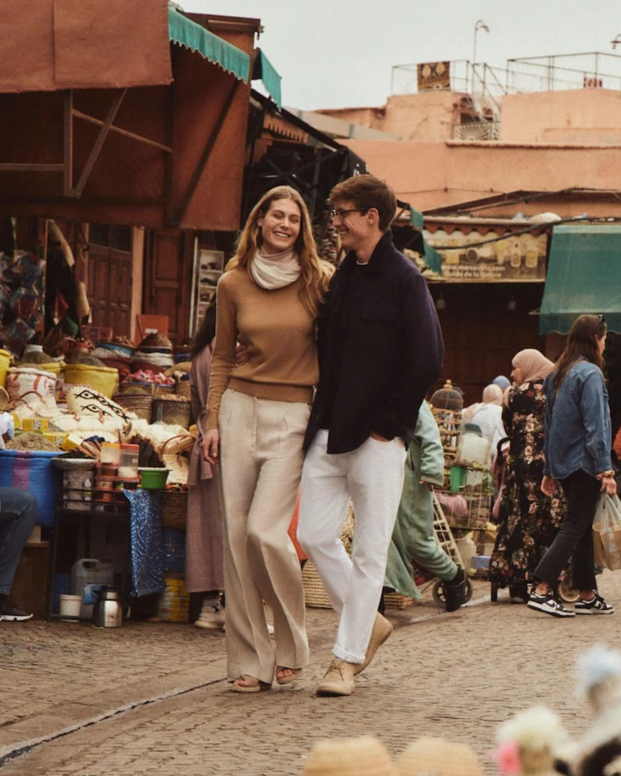 Women's Florence Linen Pants Oat Brown