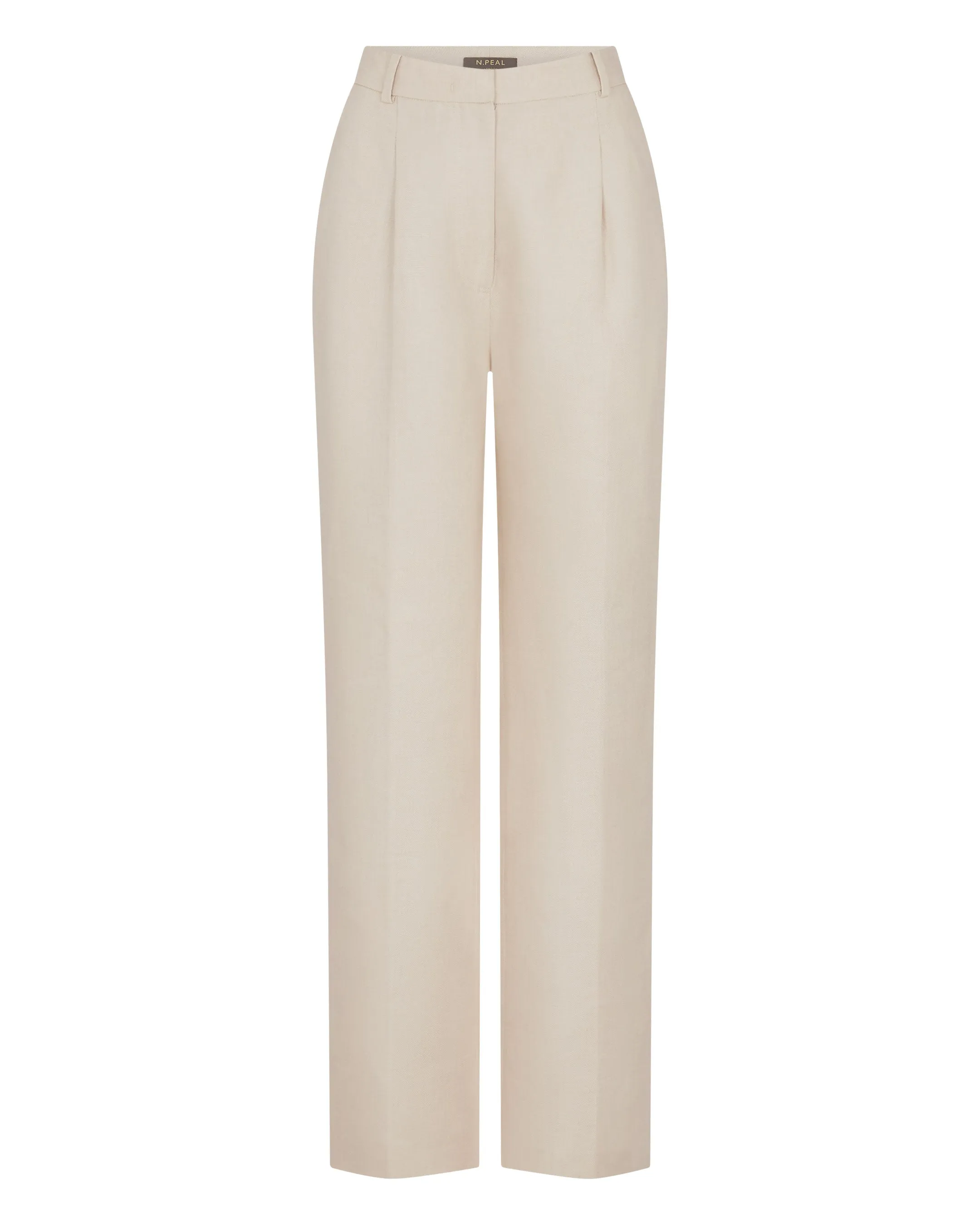 Women's Florence Linen Pants Oat Brown