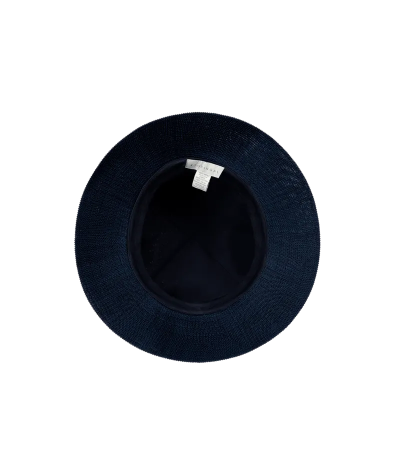 Women's Short Brim Hat - Cassie (Indigo)