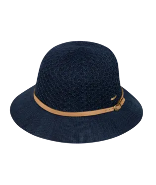 Women's Short Brim Hat - Cassie (Indigo)
