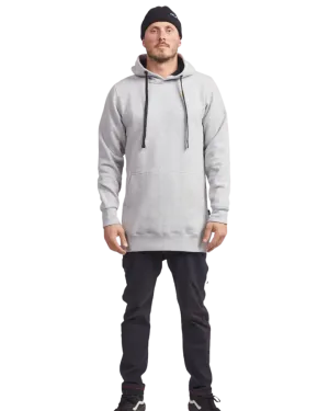 Yuki Threads Slim Old Mate Hoodie - Heather Grey